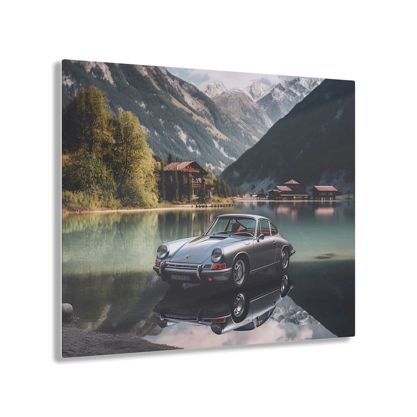 Acrylic Prints Porsche Lake 2