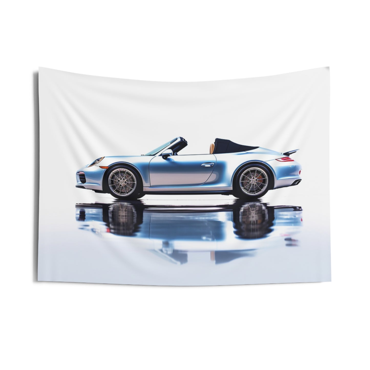 Indoor Wall Tapestries 911 Speedster on water 1