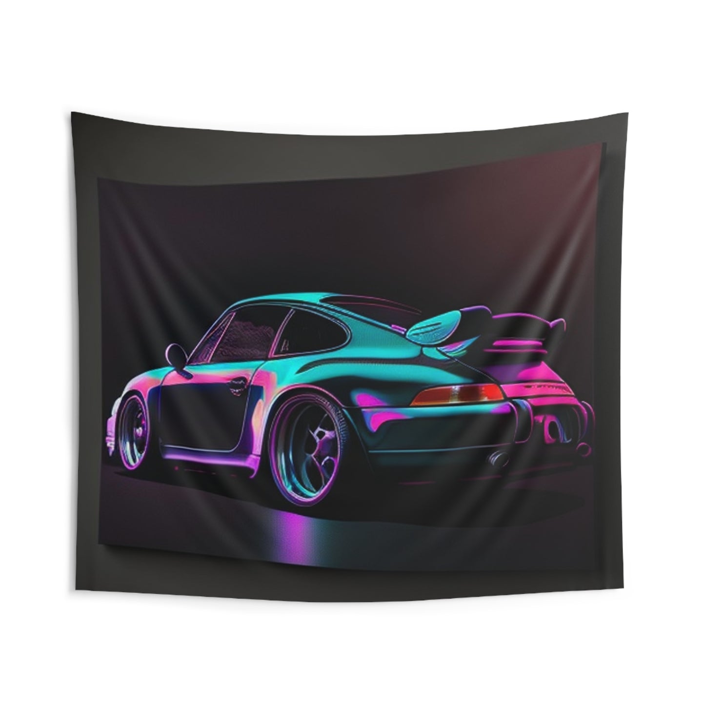 Indoor Wall Tapestries Porsche Purple 1