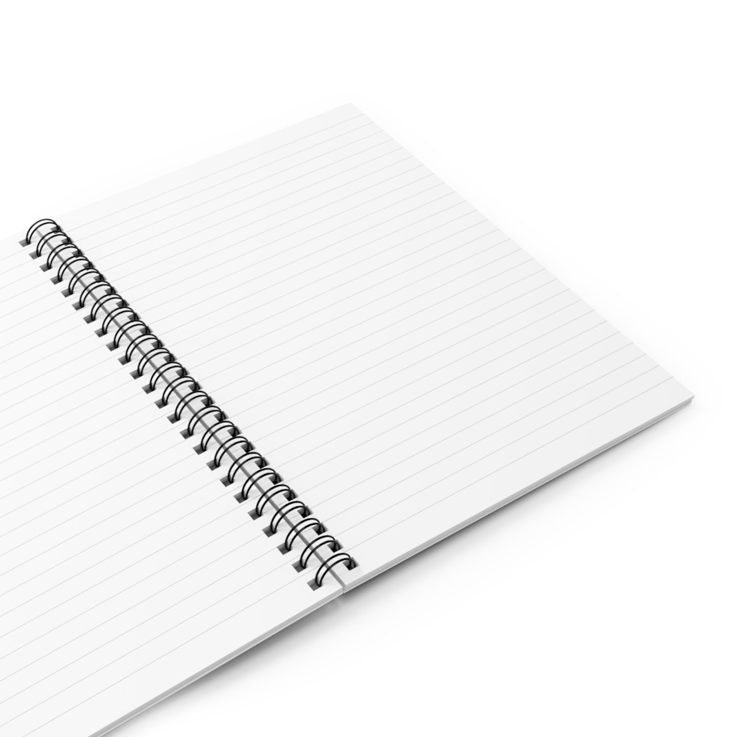 Spiral Notebook - Ruled Line A Wardrobe Surrounded by Flowers 5