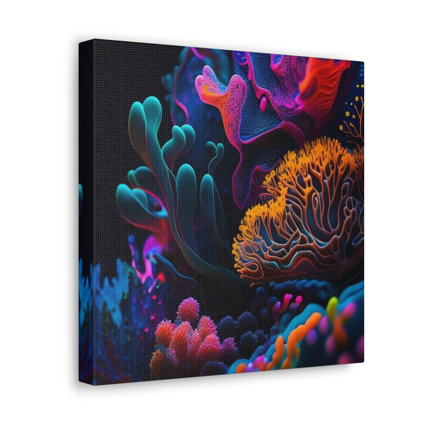 Canvas Gallery Wraps Macro Coral Reef 2