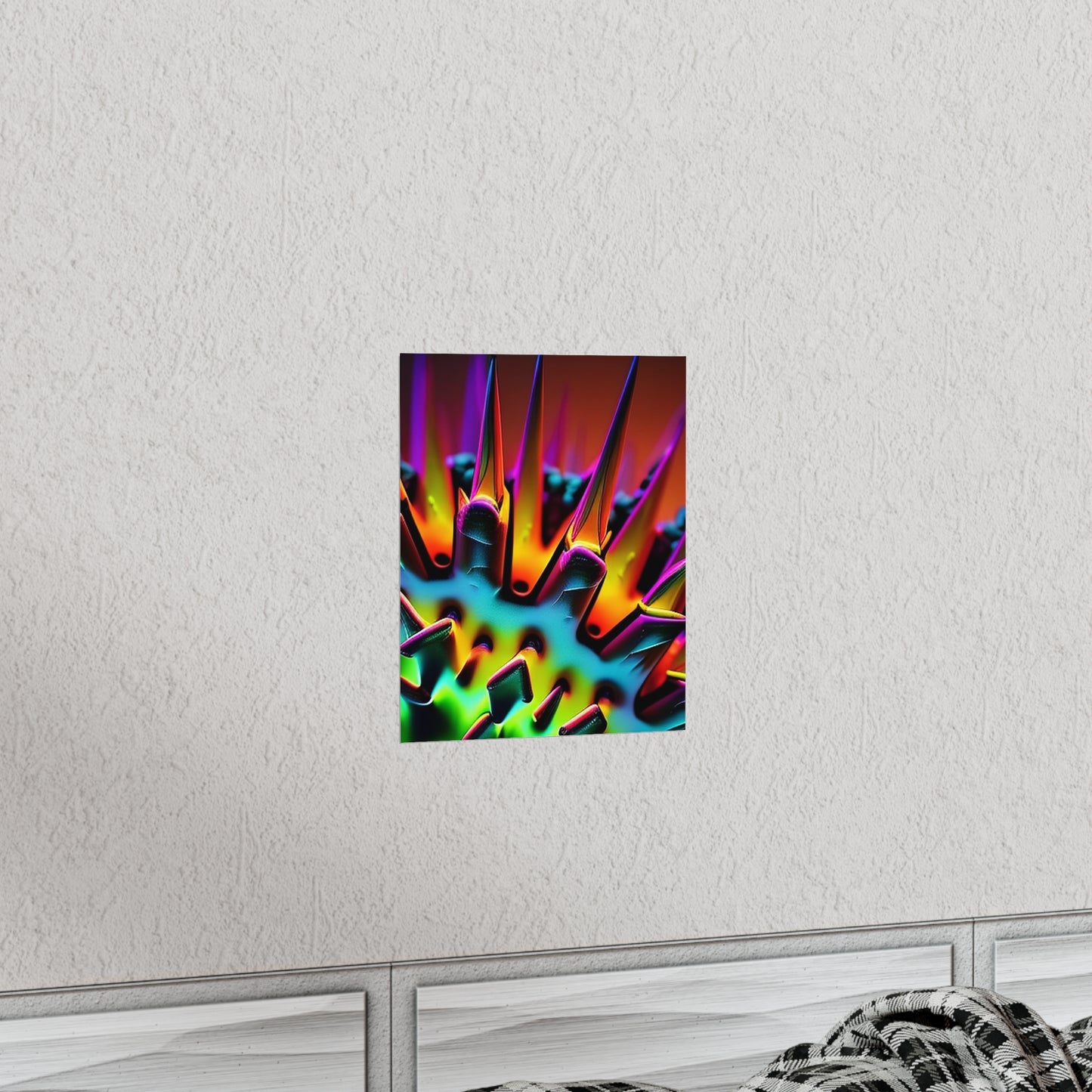 posters  Macro Neon Spike 4