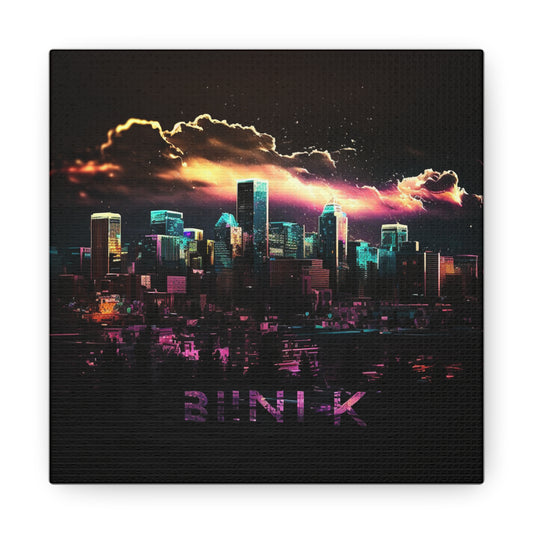 Canvas Gallery Wraps Neon Denver 1