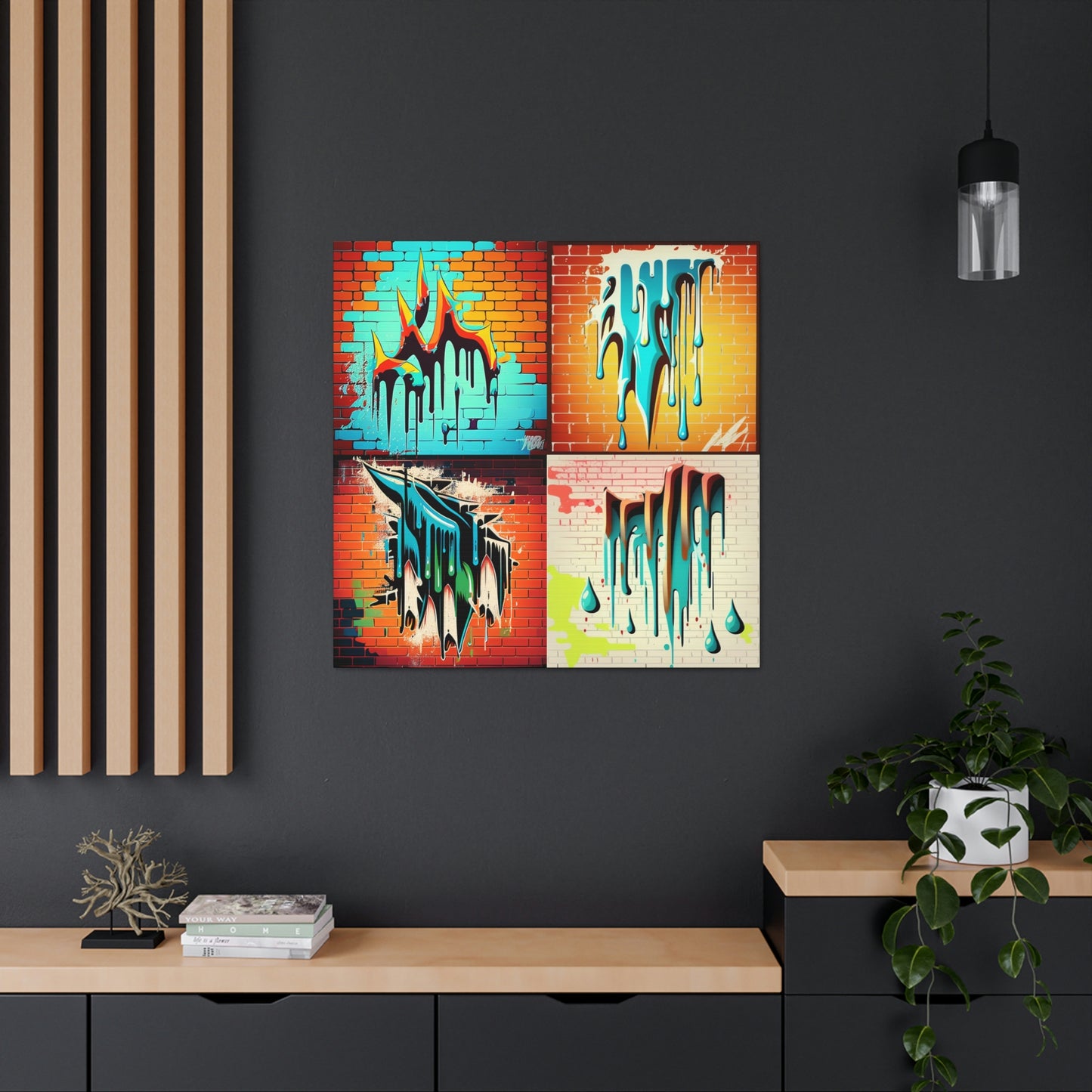 Street art Bright 4 Pack