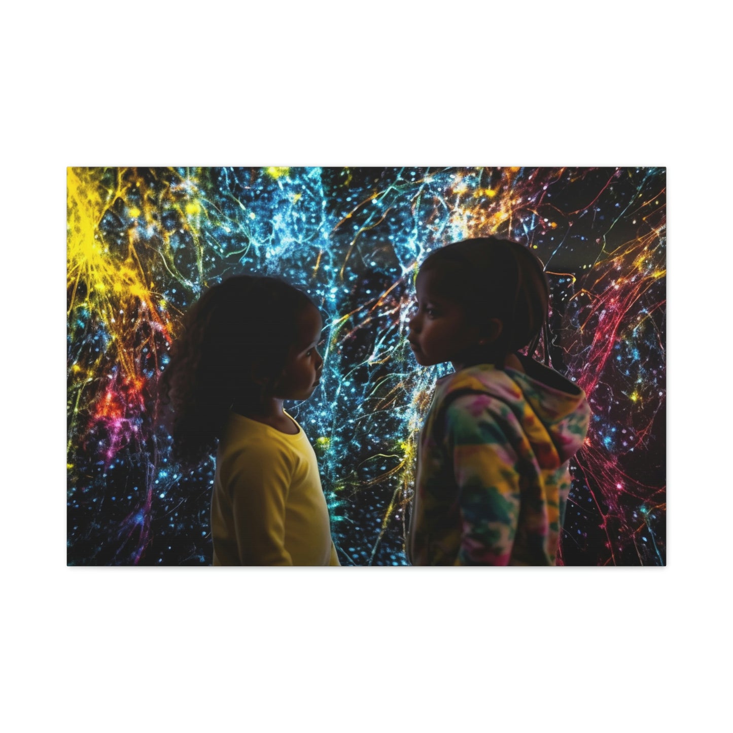 Canvas Gallery Wraps Kid Color Rain 2