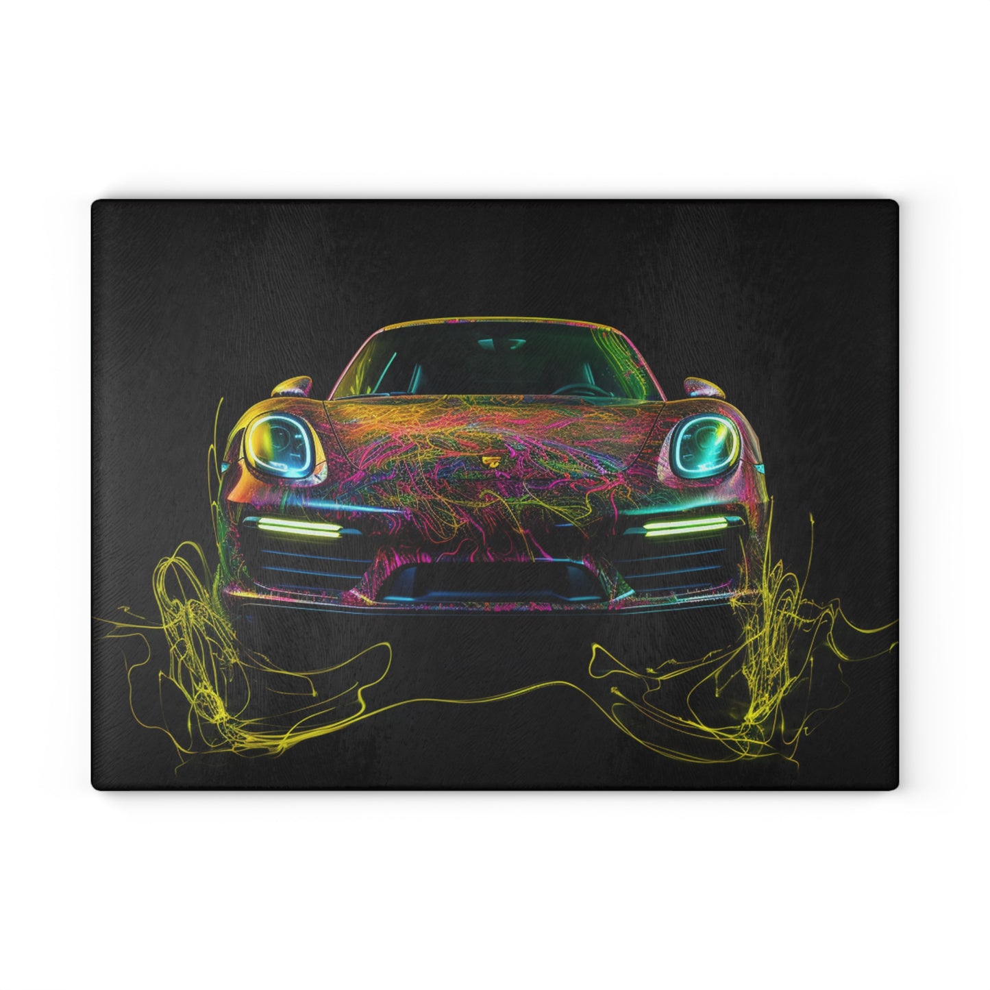 Glass Cutting Board Porsche Flair 2