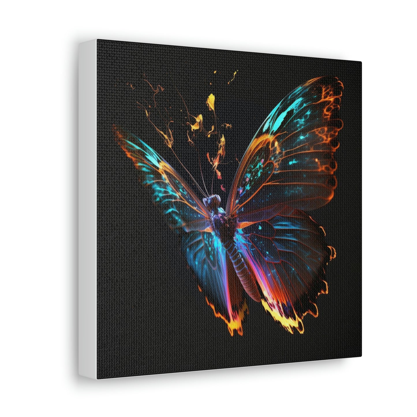 Butterfly glow neon