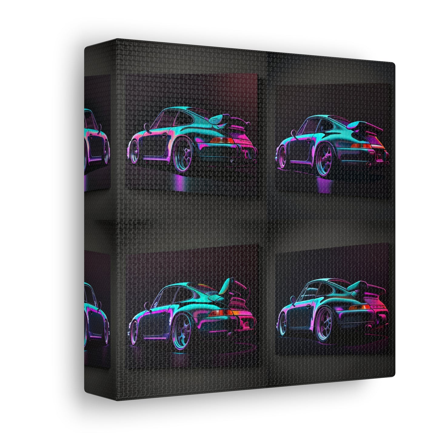 Canvas Gallery Wraps Porsche Purple 4 Pack