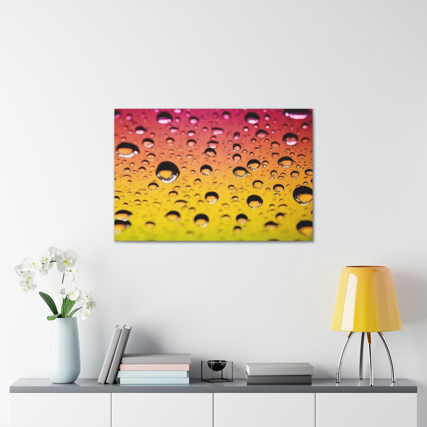 Canvas Gallery Wraps Water Drops