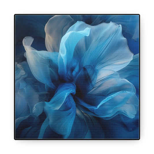 Canvas Gallery Wraps Blue Tluip Abstract 2