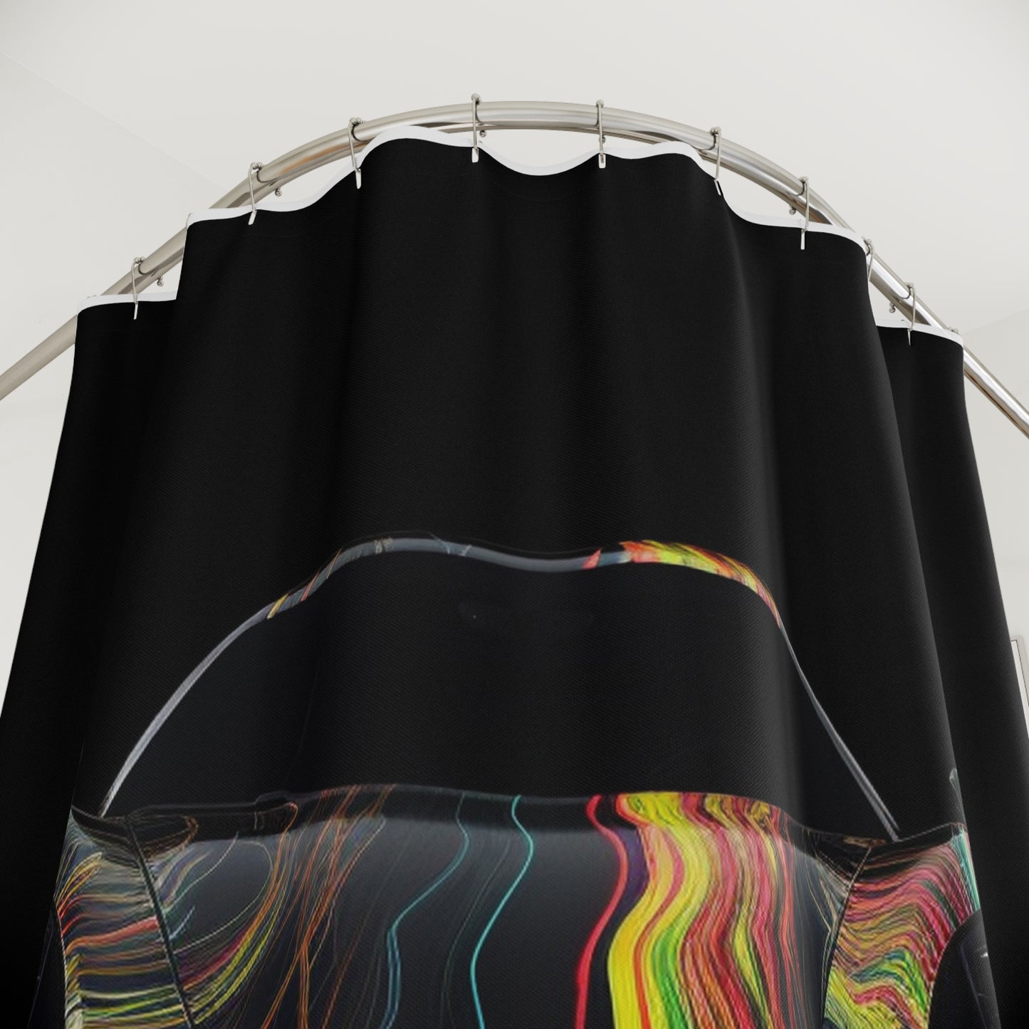 Polyester Shower Curtain Porsche Line 2