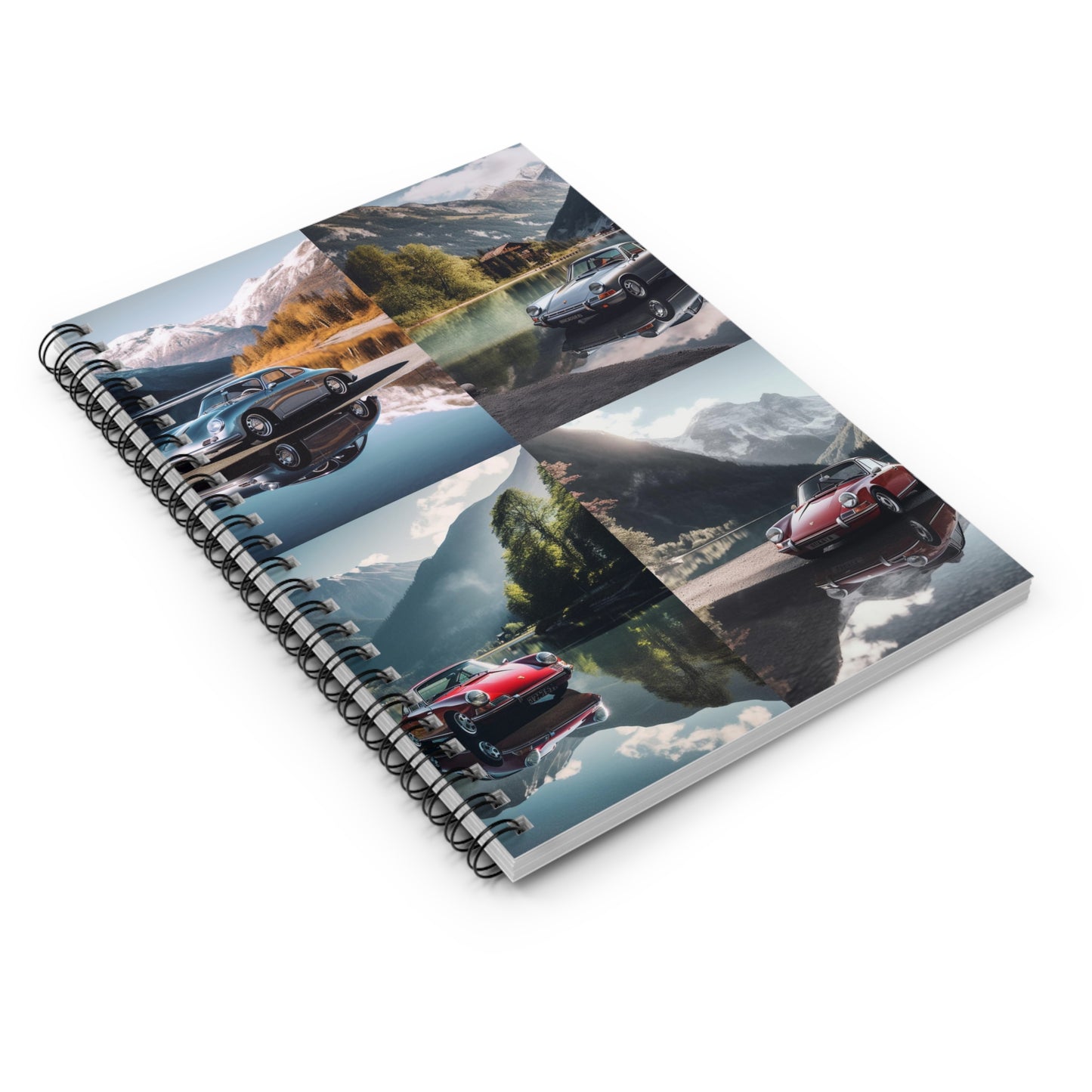 Spiral Notebook - Ruled Line Porsche Lake 5