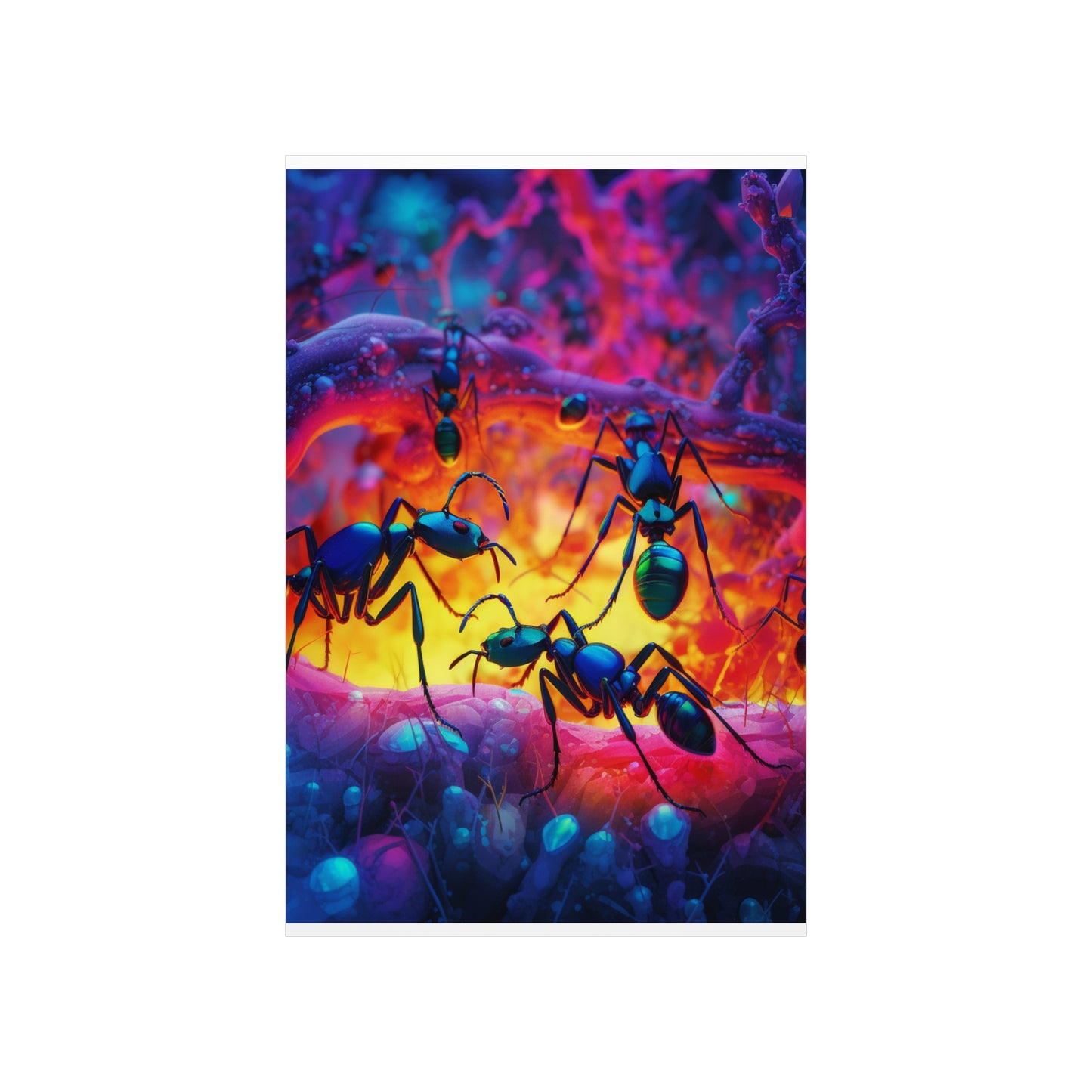 Premium Matte Vertical Posters Ants Home 3