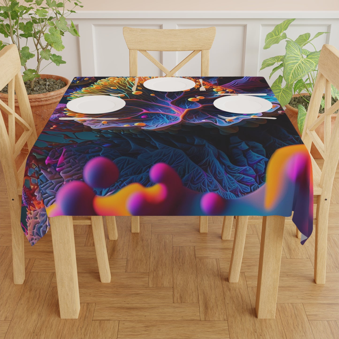 Tablecloth Ocean Life Macro 1
