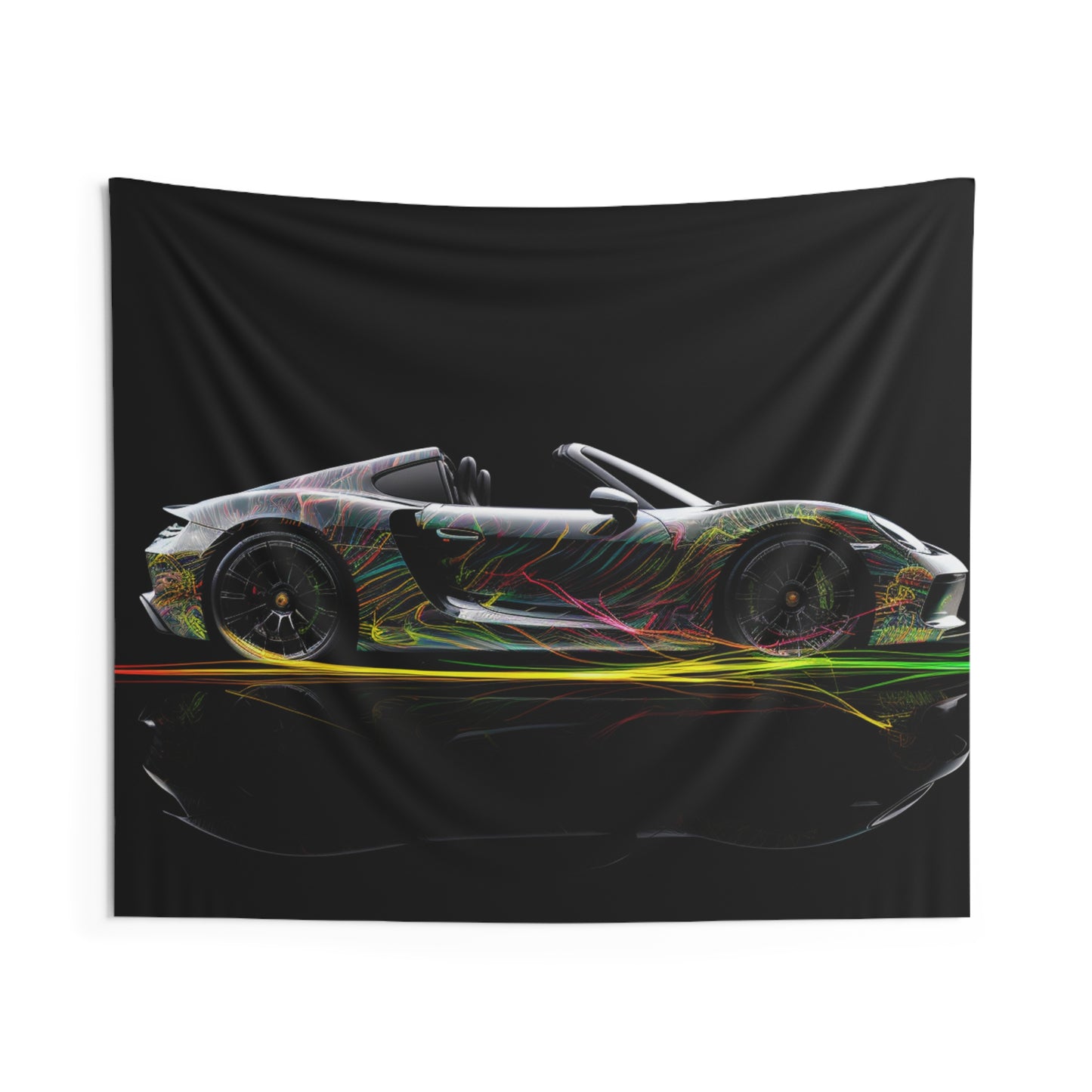 Indoor Wall Tapestries Porsche Line 1