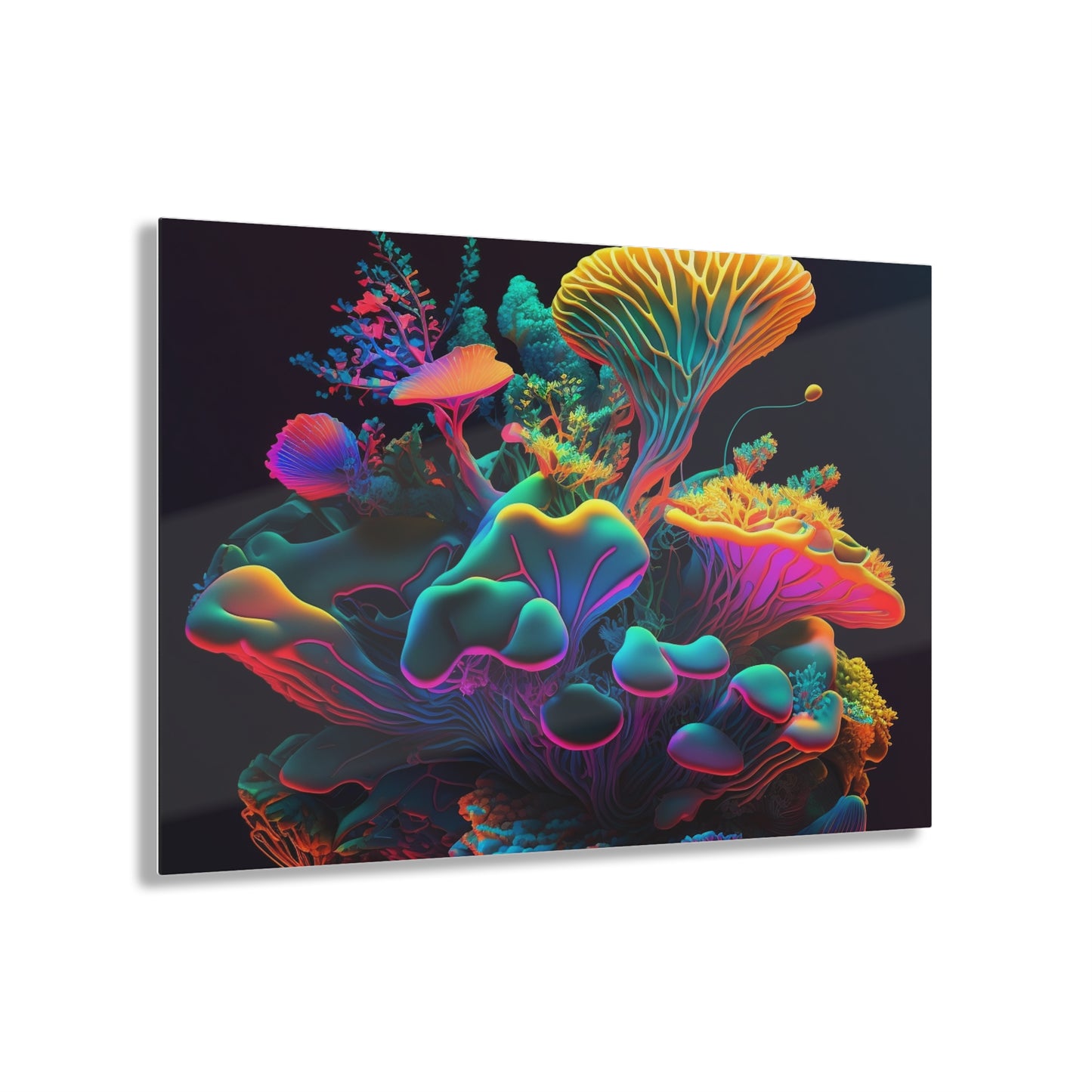 Acrylic Prints Macro Coral Reef 1