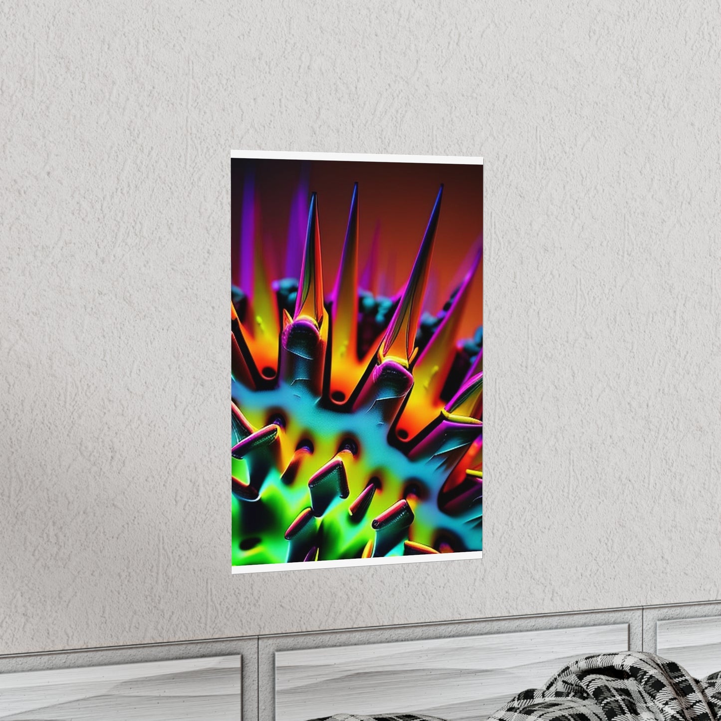 posters  Macro Neon Spike 4