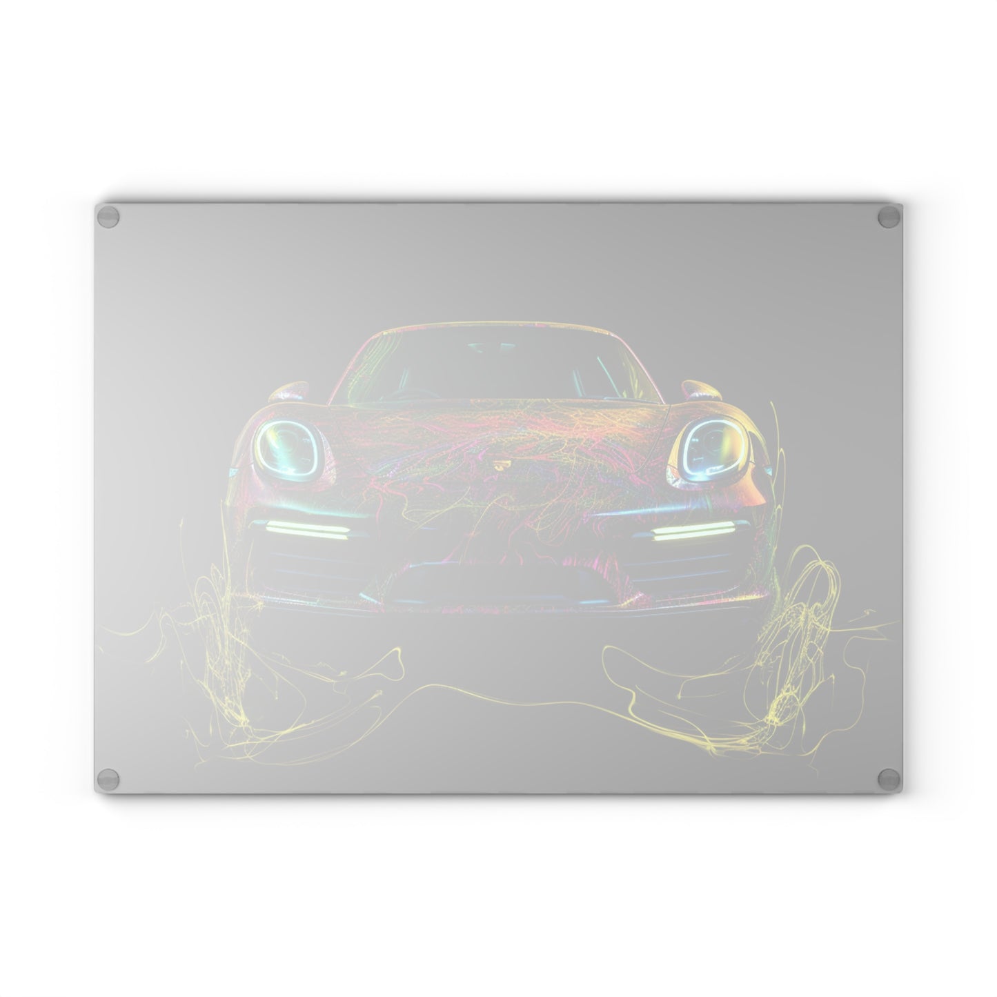 Glass Cutting Board Porsche Flair 2