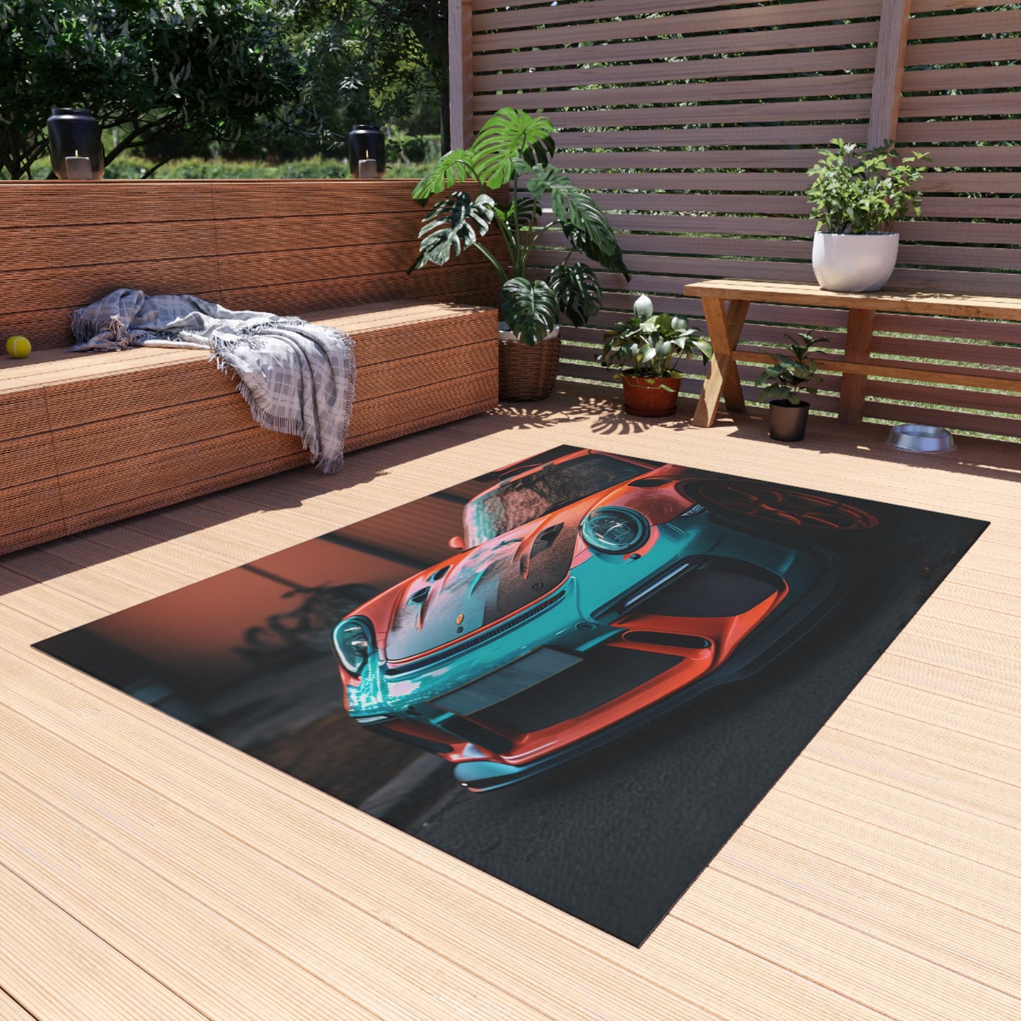 Outdoor Rug  porsche 911 gt3 3