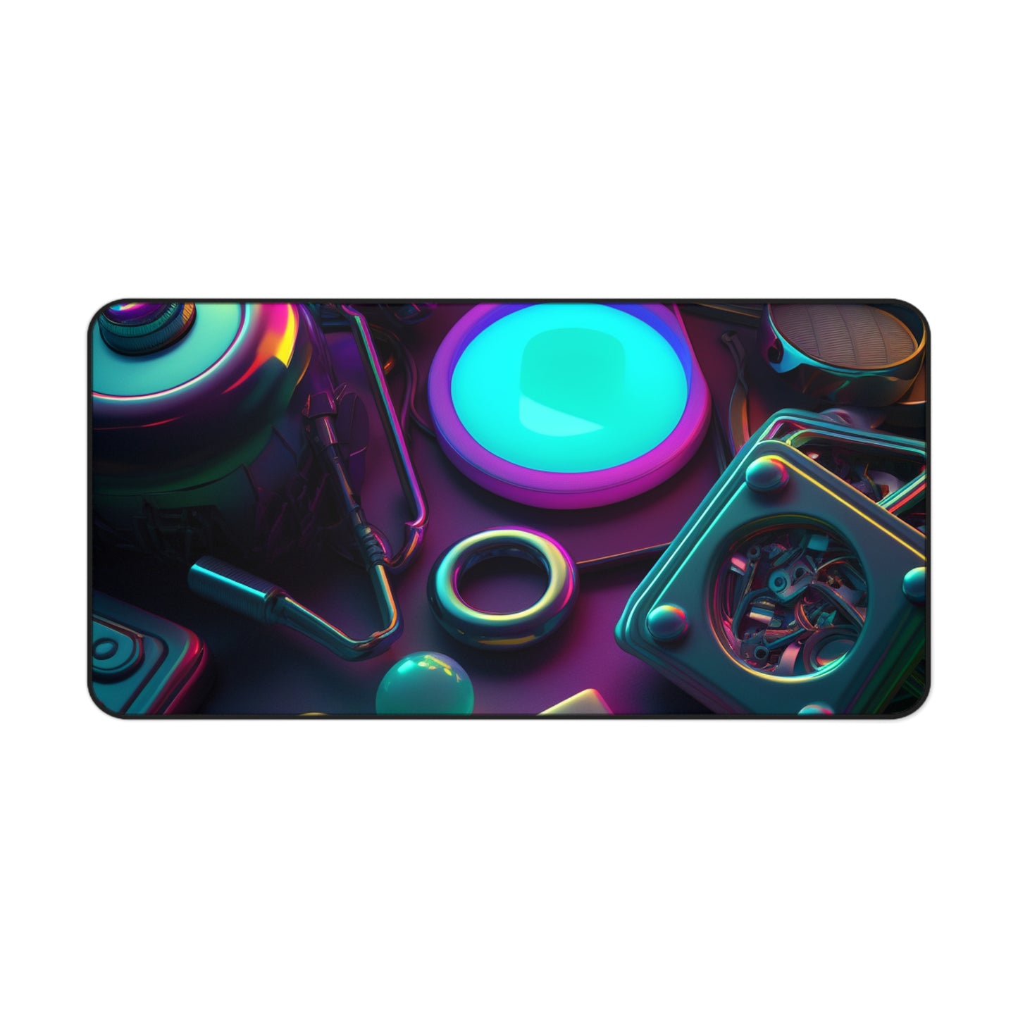 Desk Mat Neon Glow 4