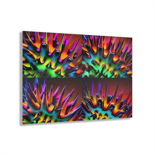 Acrylic Prints Macro Neon Spike