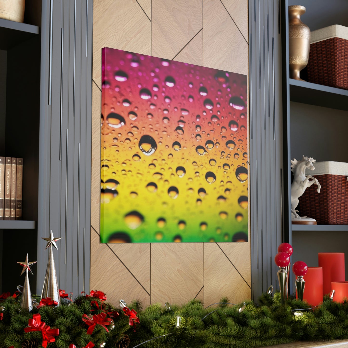 Canvas Gallery Wraps Water Drops