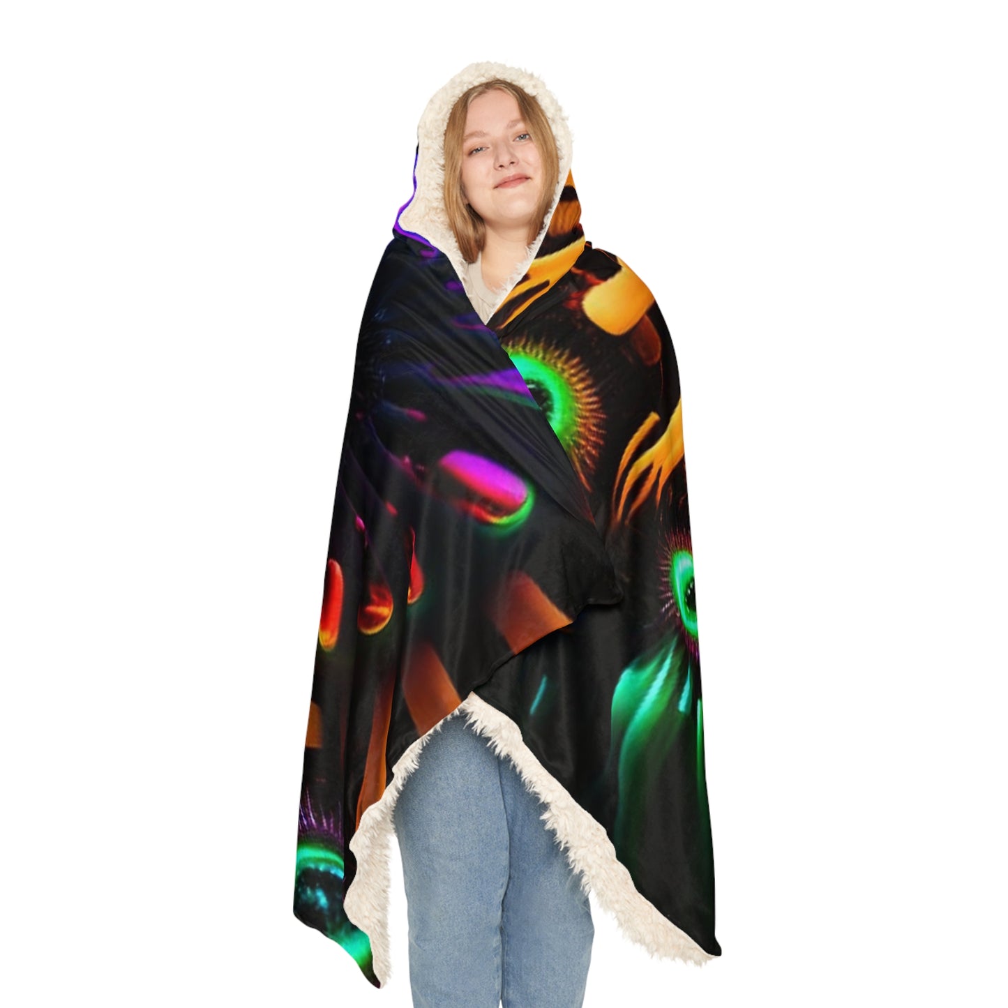 Snuggle Blanket Neon Macro 3