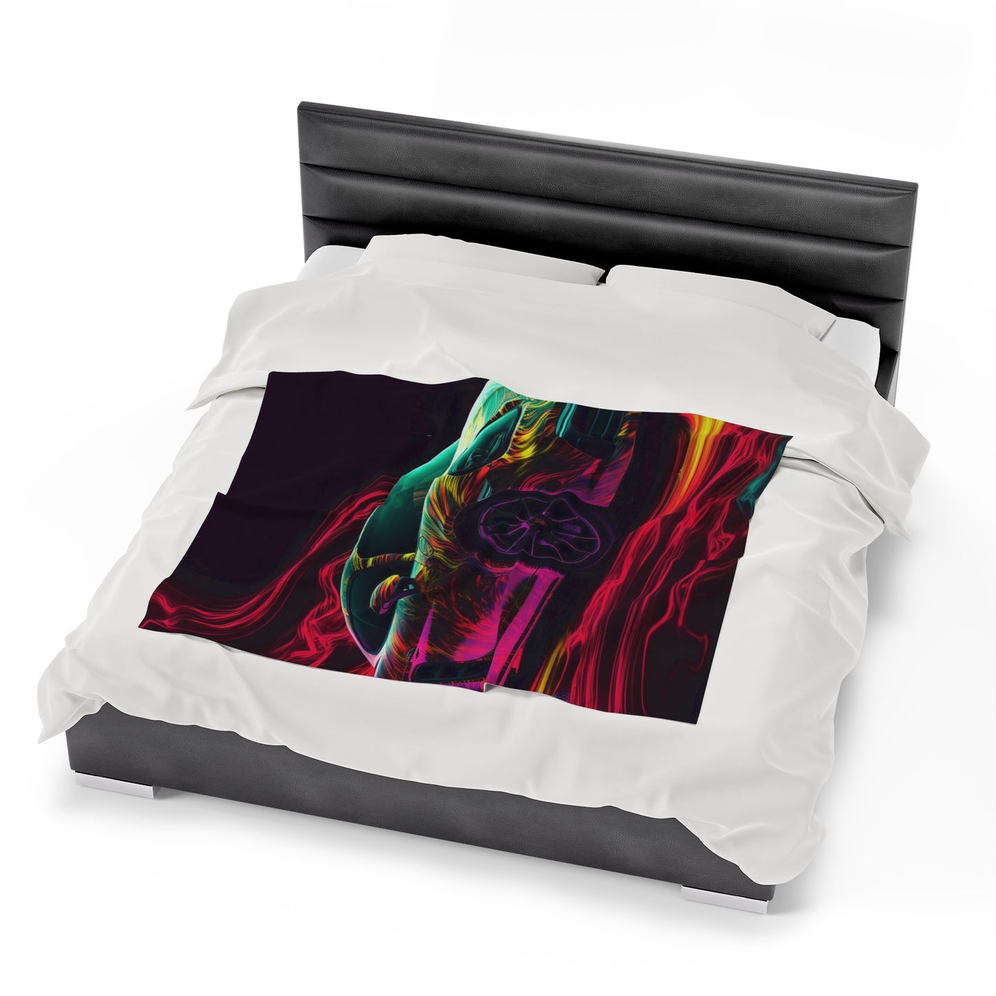 Velveteen Plush Blanket Porsche Flair 1