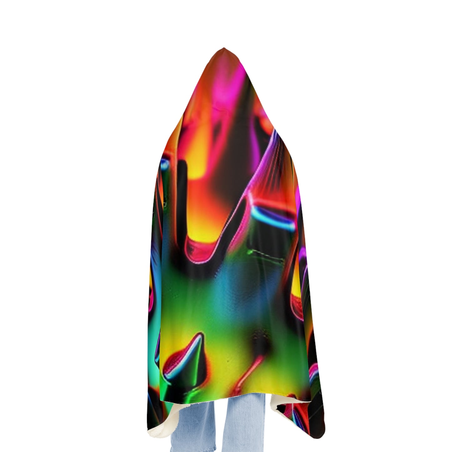 Snuggle Blanket Macro Neon Spike 2