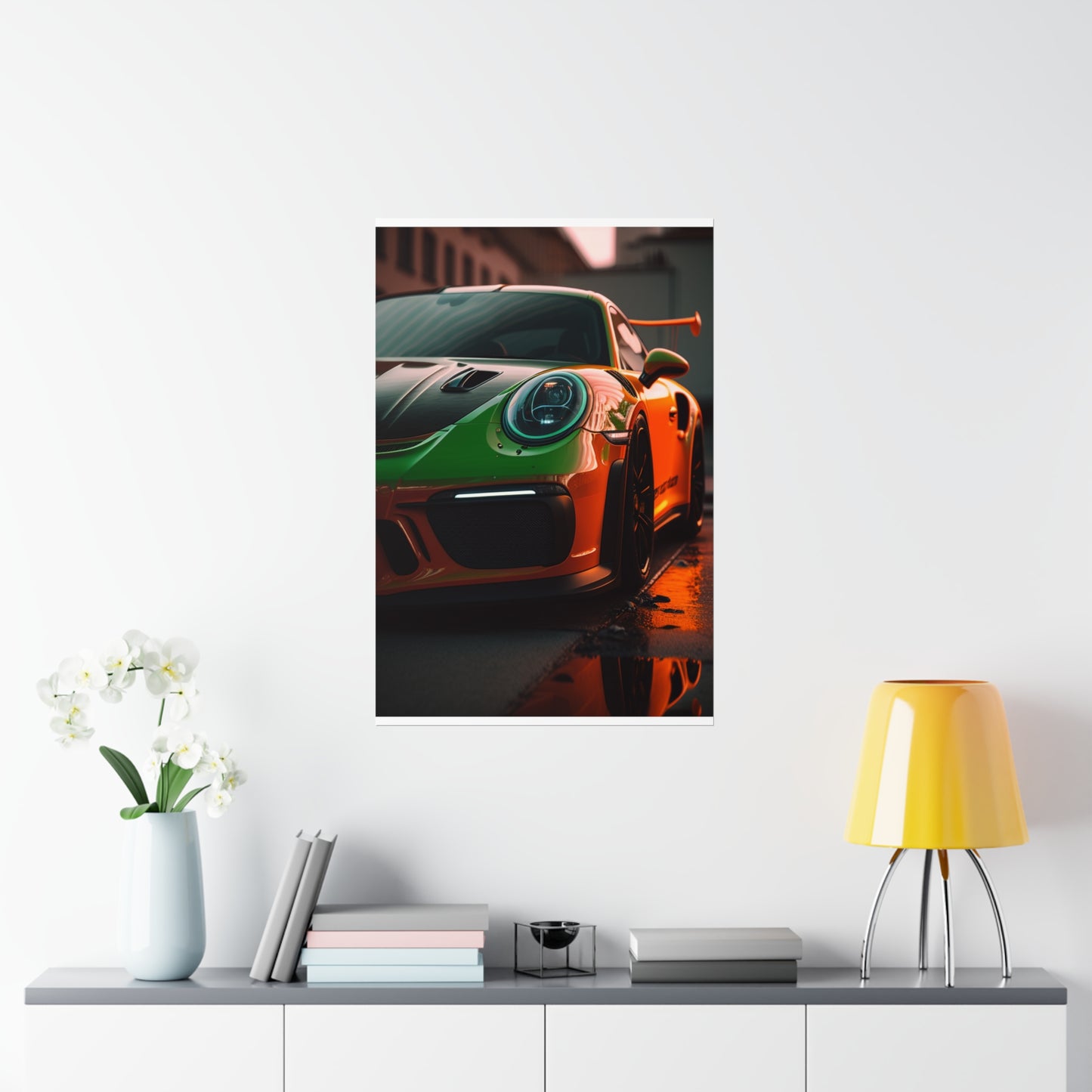 Premium Matte Vertical Posters porsche 911 gt3 2