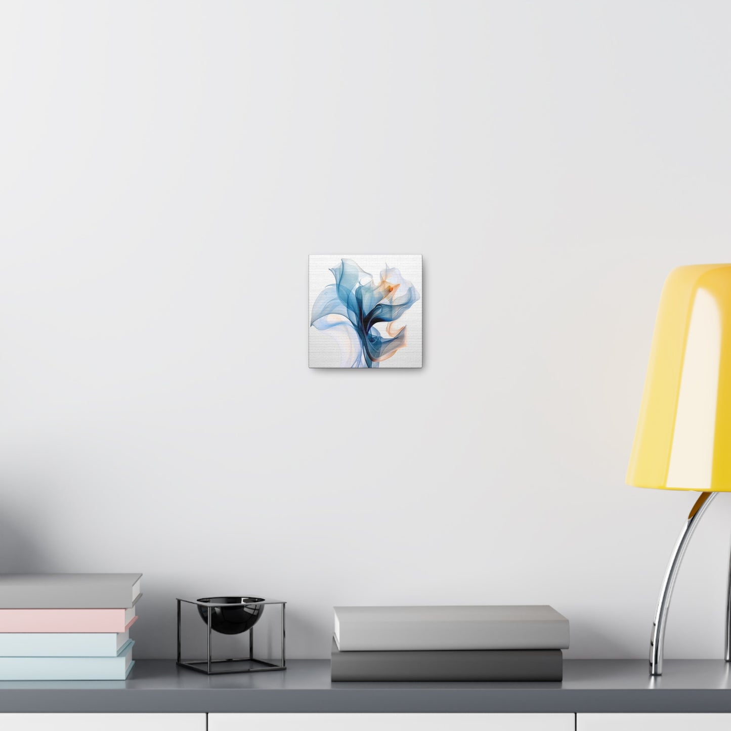 Canvas Gallery Wraps Blue Tluip Abstract 3