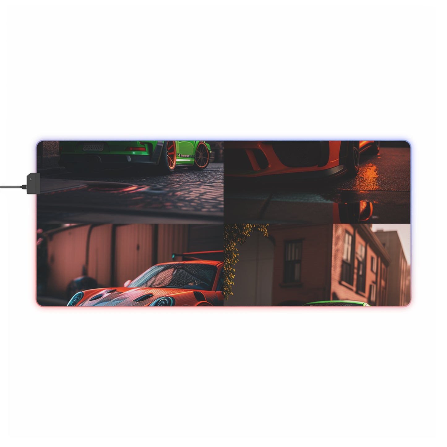 LED Gaming Mouse Pad porsche 911 gt3 5