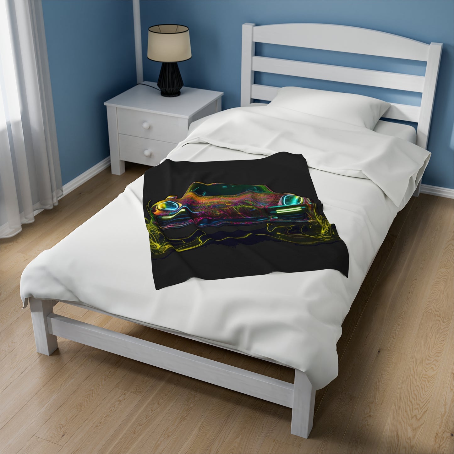 Velveteen Plush Blanket Porsche Flair 2