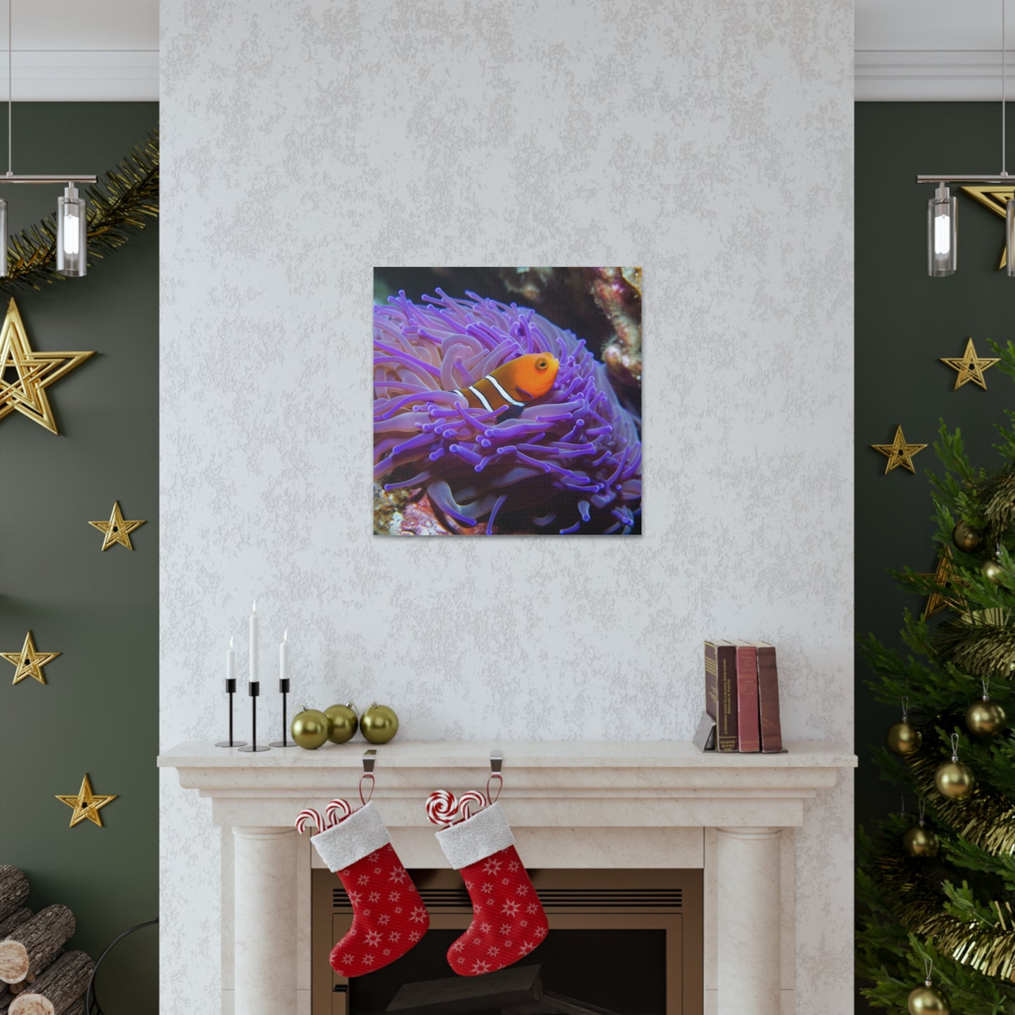 Canvas Gallery Wraps Anemone Clown 3