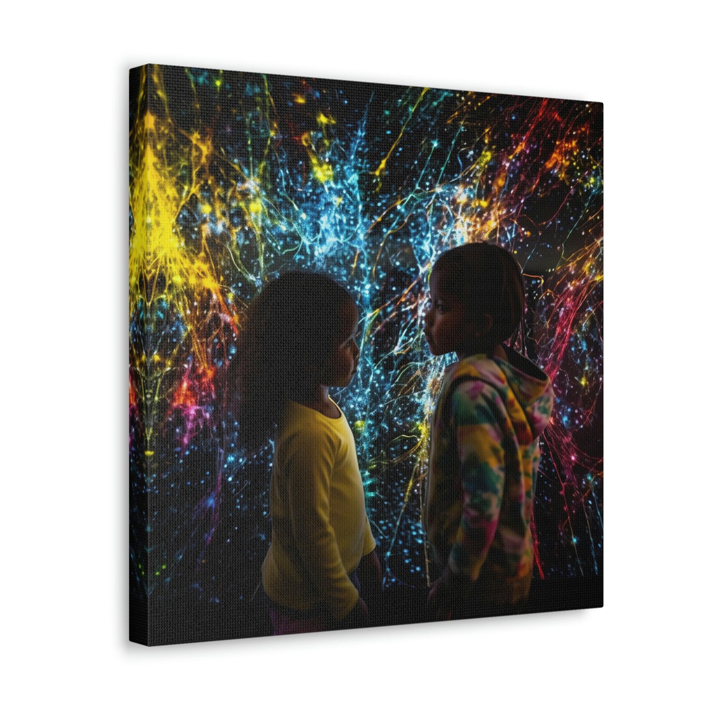 Canvas Gallery Wraps Kid Color Rain 2