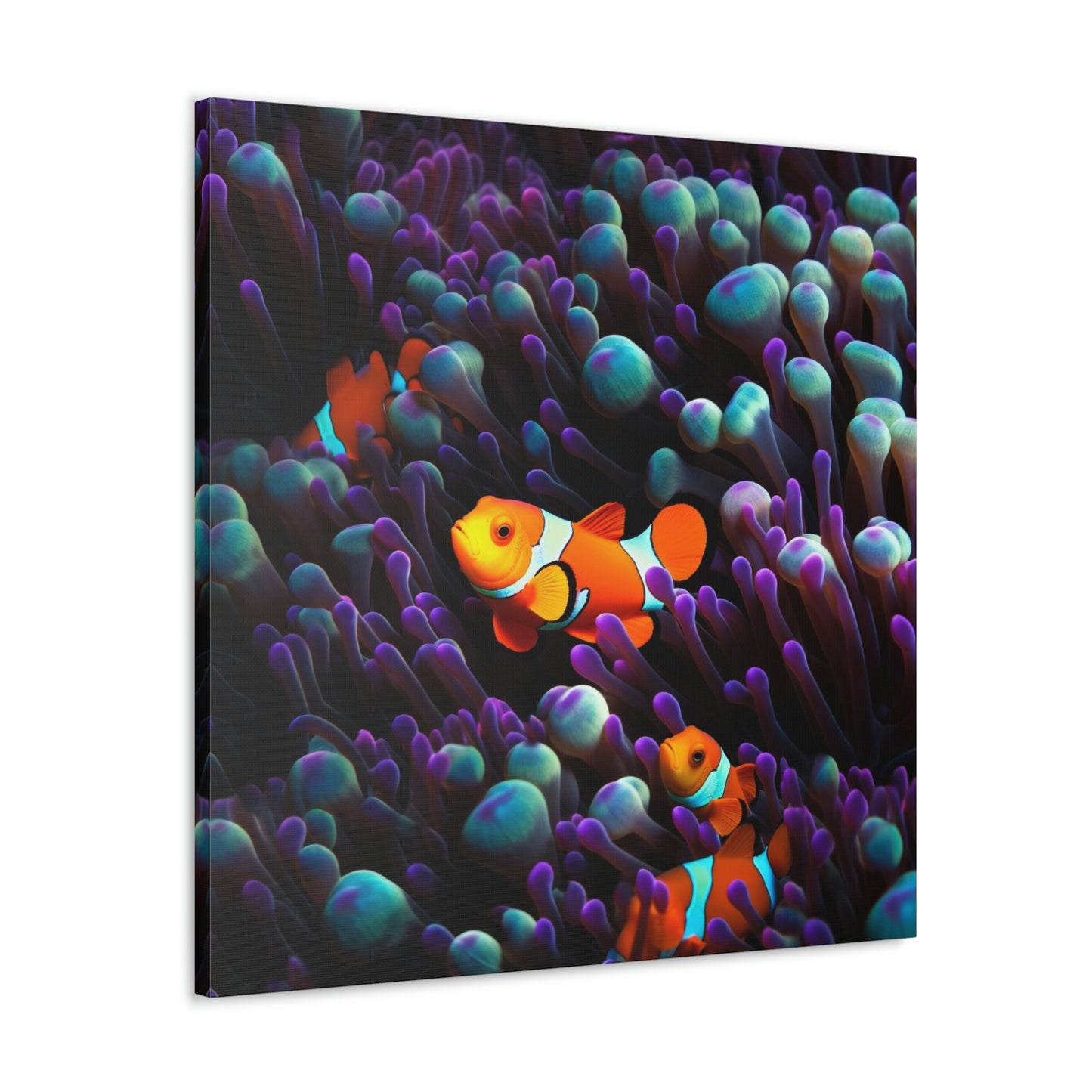 Canvas Gallery Wraps Clownfish Color 4