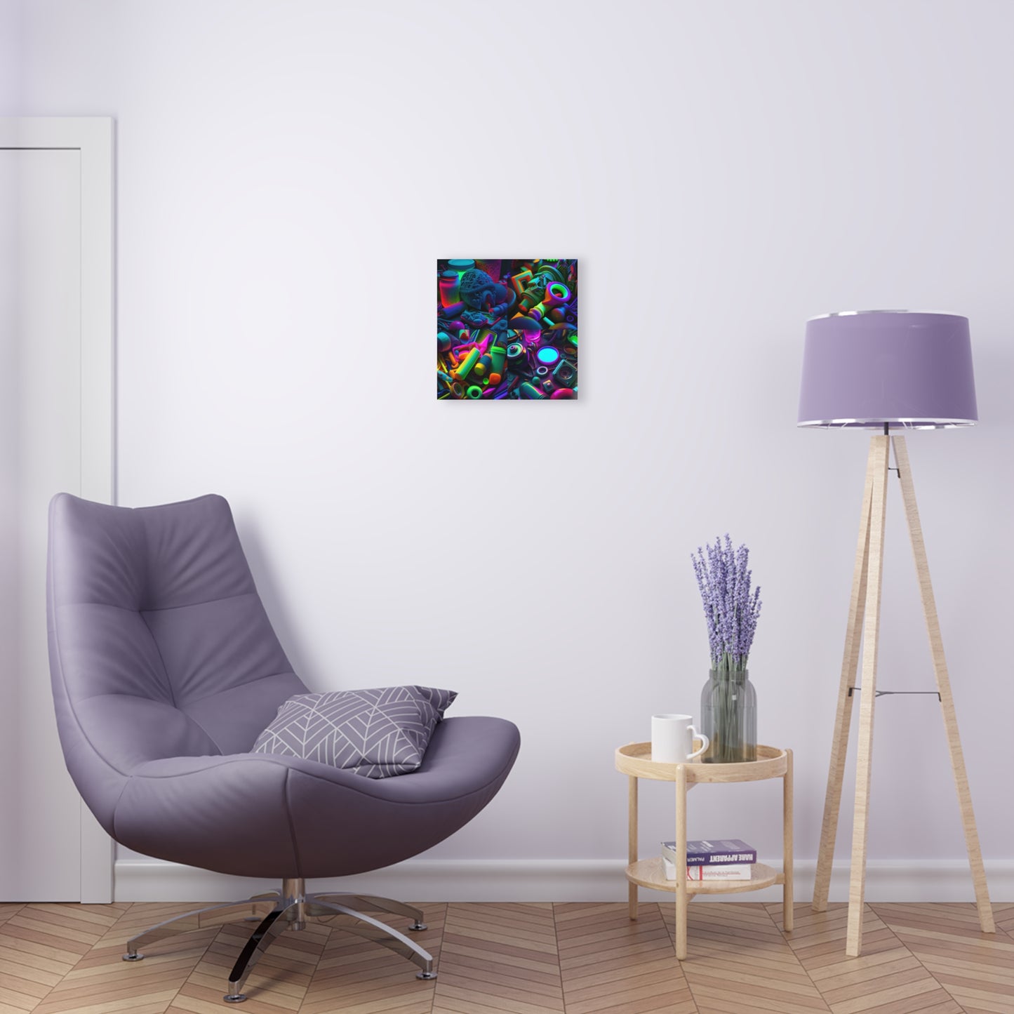 Acrylic Prints Neon Glow