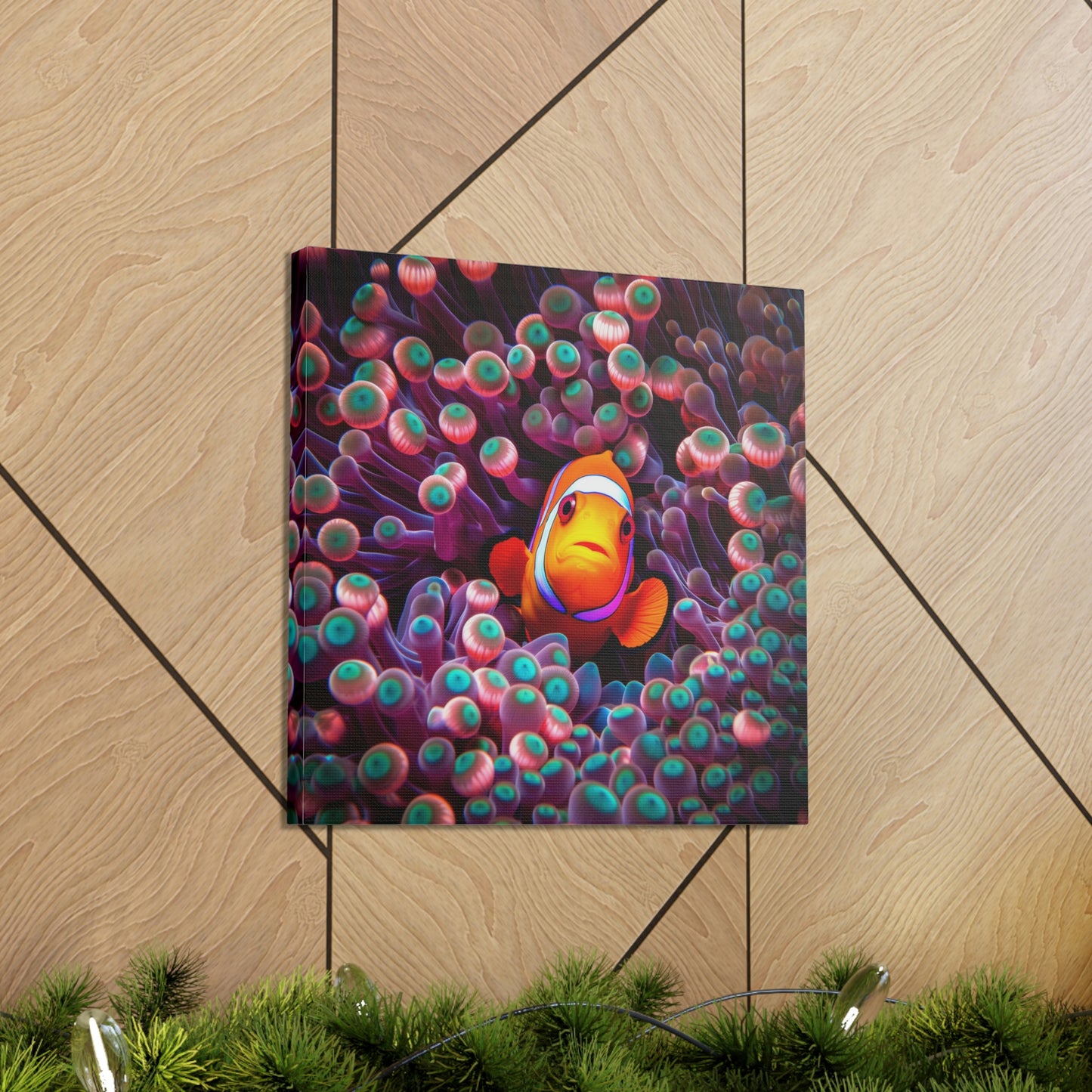 Canvas Gallery Wraps Clown Fish 4