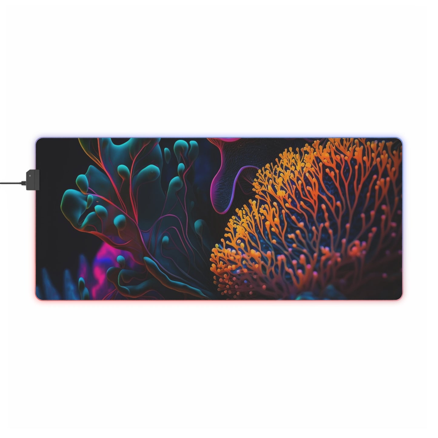 LED Gaming Mouse Pad Ocean Life Macro 2