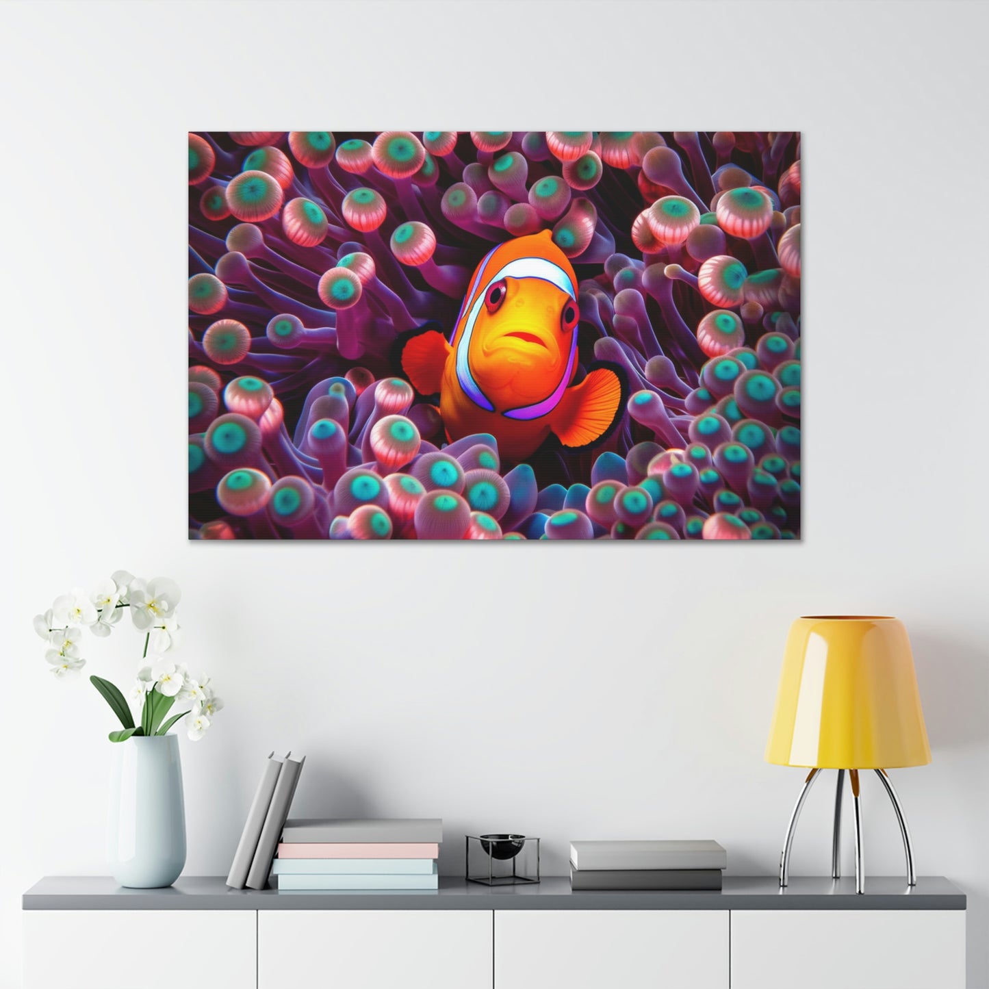 Canvas Gallery Wraps Clown Fish 4