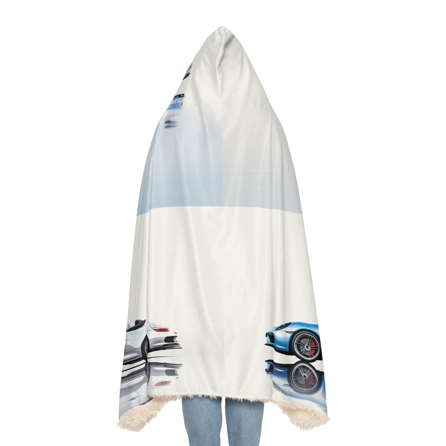 Snuggle Hooded Blanket 911 Speedster on water 5