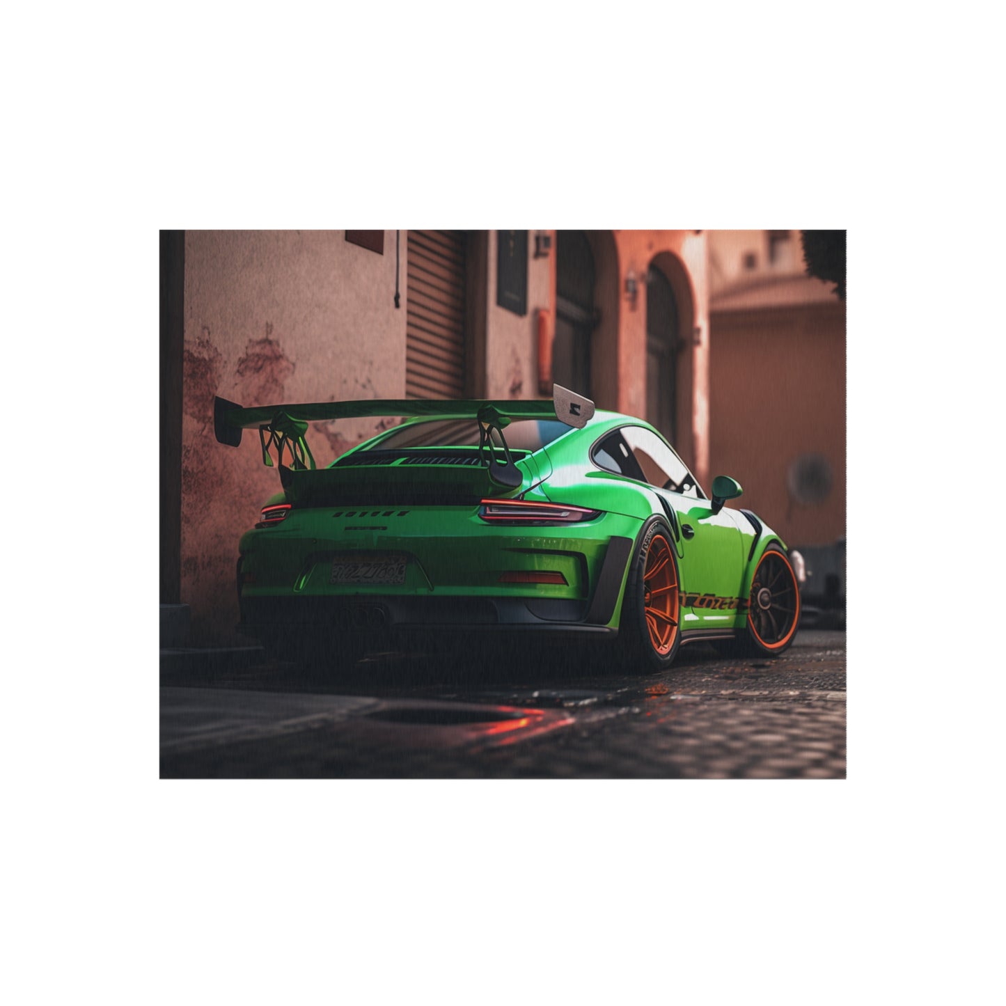 Outdoor Rug  porsche 911 gt3 1