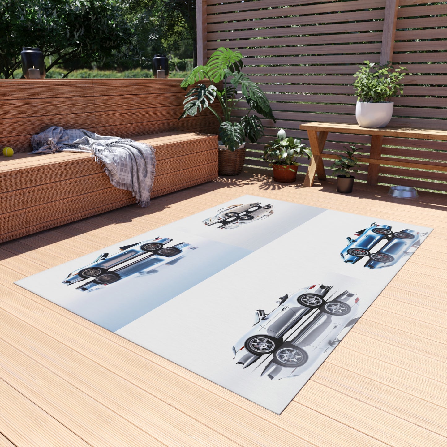 Outdoor Rug  911 Speedster on water 5