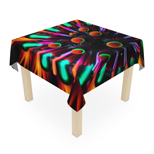 Tablecloth Neon Macro 1
