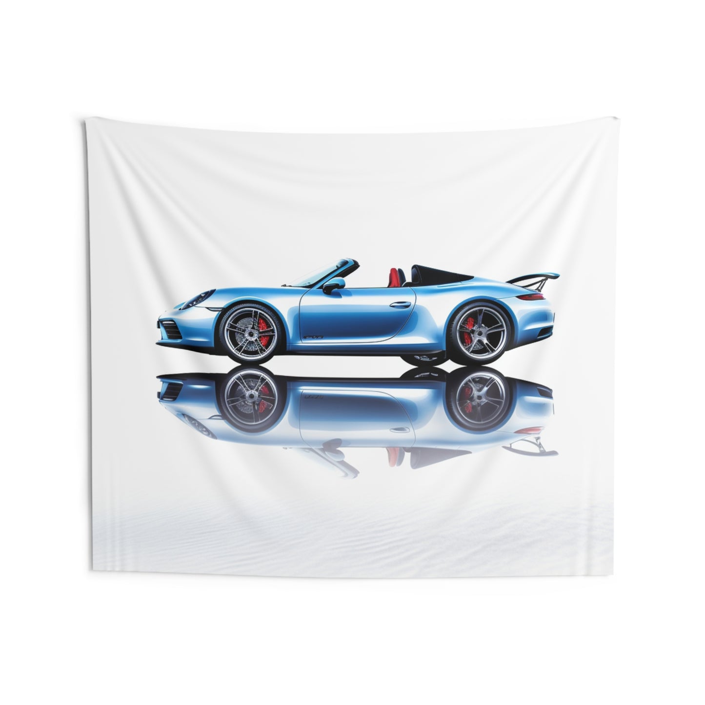 Indoor Wall Tapestries 911 Speedster on water 4