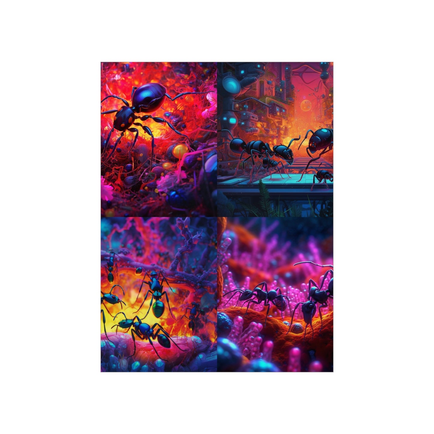 Premium Matte Vertical Posters Ants Home 5