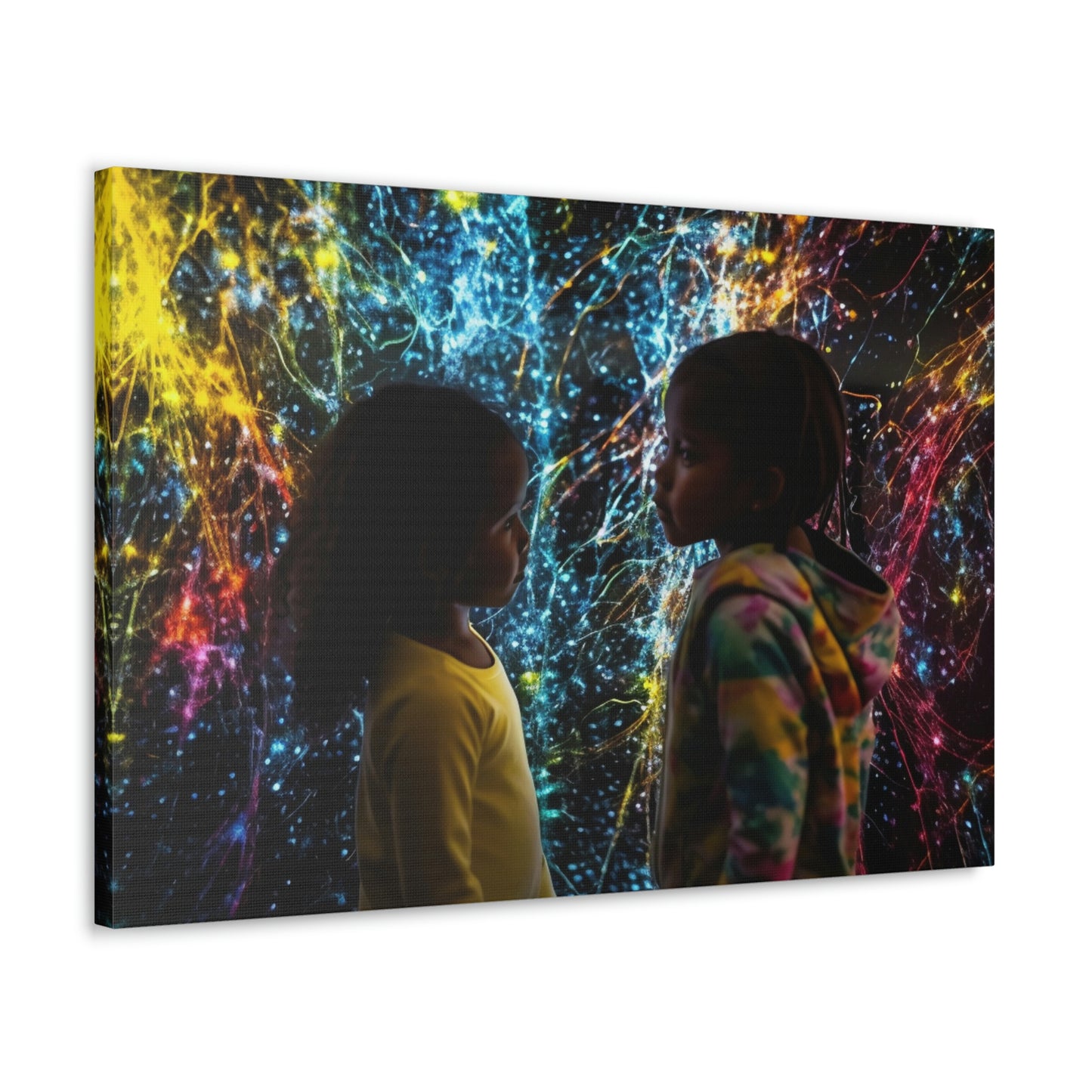 Canvas Gallery Wraps Kid Color Rain 2