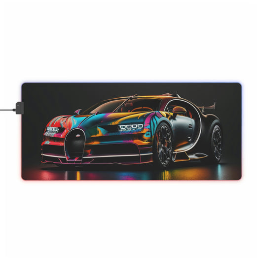 LED Gaming Mouse Pad Bugatti Chiron super 2