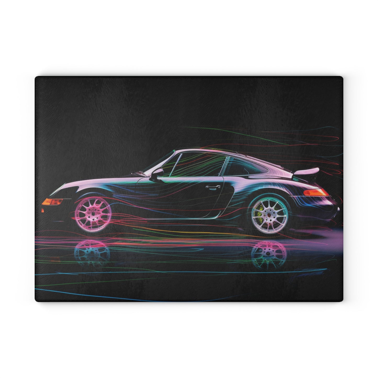 Glass Cutting Board Porsche 933 1