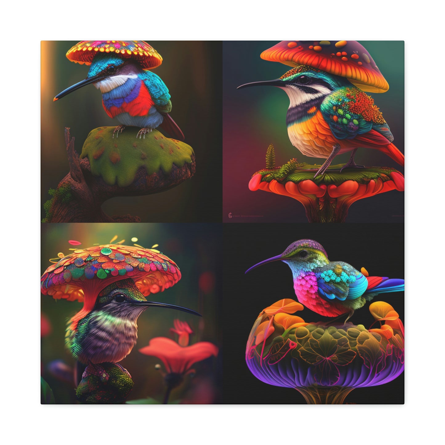 Hummingbird mushroom 4 pack